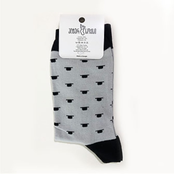 Unisex Charlie Chaplin Printed Socks - Picture 2 of 2